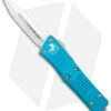 Microtech Troodon D/E OTF Automatic Knife Turquoise (3" Satin) 138-4TQ