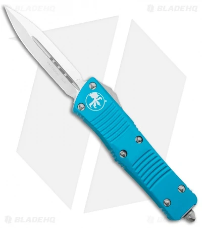 Microtech Troodon D/E OTF Automatic Knife Turquoise (3" Satin) 138-4TQ 1 Microtech Troodon D/E OTF Automatic Knife Turquoise (3" Satin) 138-4TQ