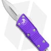 Microtech Troodon Mini D/E CA Legal OTF Auto Knife Purple (1.9" Stonewash)