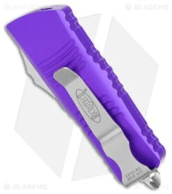 Microtech Troodon Mini D/E CA Legal OTF Auto Knife Purple (1.9" Stonewash) 6 Microtech Troodon Mini D/E CA Legal OTF Auto Knife Purple (1.9" Stonewash) -Microtech Microtech Troodon Mini DE OTF Purple SW BHQ 174868 jr side