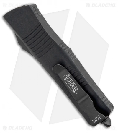 Microtech Troodon D/E OTF Automatic Knife Tactical (3" Black Full Serr) 138-3T 3 Microtech Troodon D/E OTF Automatic Knife Tactical (3" Black Full Serr) 138-3T - Image 3