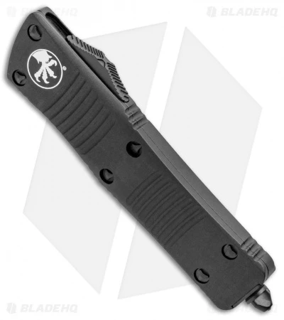 Microtech Troodon D/E OTF Automatic Knife Tactical (3" Black Full Serr) 138-3T 2 Microtech Troodon D/E OTF Automatic Knife Tactical (3" Black Full Serr) 138-3T - Image 2