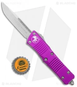 Microtech Troodon S/E OTF Automatic Knife Violet (3" Stonewash) 7 Microtech Troodon S/E OTF Automatic Knife Violet (3" Stonewash) -Microtech Microtech Troodon SE OTF Auto Violet SW 139 10VI BHQ 97930 jr bottlecap