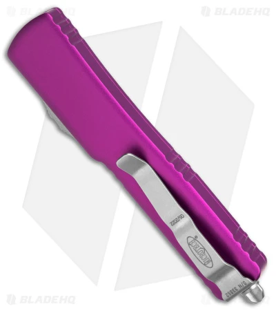 Microtech UTX-70 S/E OTF Automatic Knife Violet (2.4" Stonewash) 148-10VI 3 Microtech UTX-70 S/E OTF Automatic Knife Violet (2.4" Stonewash) 148-10VI - Image 3