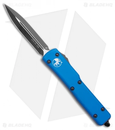Microtech UTX-70 D/E OTF Automatic Knife Blue (2.4" Two-Tone) 147-1BL 1 Microtech UTX-70 D/E OTF Automatic Knife Blue (2.4" Two-Tone) 147-1BL