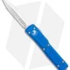 Microtech UTX-70 D/A OTF D/E Automatic Knife Blue (2.4" Stonewash Serr)