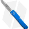 Microtech UTX-70 D/A S/E OTF Automatic Knife Blue (2.4" Stonewash) 148-10BL