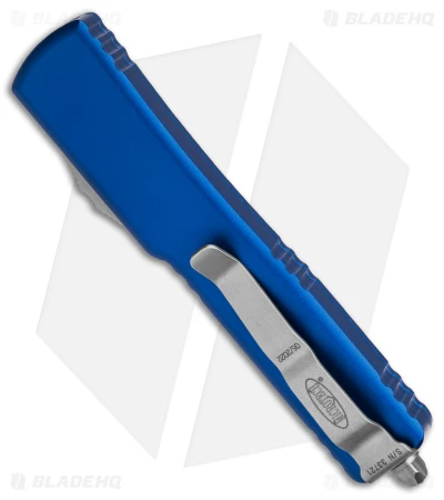 Microtech UTX-70 D/A S/E OTF Automatic Knife Blue (2.4" Stonewash) 148-10BL 3 Microtech UTX-70 D/A S/E OTF Automatic Knife Blue (2.4" Stonewash) 148-10BL - Image 3