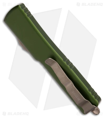 Microtech UTX-70 D/E OTF Automatic Knife OD Green (2.4" Bronze Apocalyptic) 3 Microtech UTX-70 D/E OTF Automatic Knife OD Green (2.4" Bronze Apocalyptic) - Image 3
