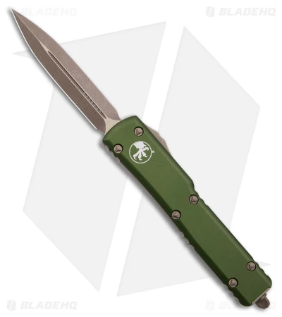 Microtech UTX-70 D/E OTF Automatic Knife OD Green (2.4" Bronze Apocalyptic) 1 Microtech UTX-70 D/E OTF Automatic Knife OD Green (2.4" Bronze Apocalyptic)