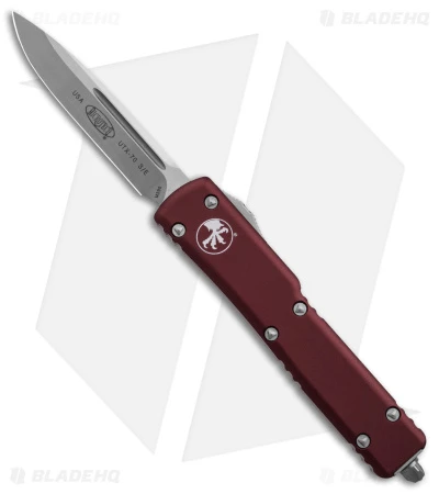 Microtech UTX-70 S/E OTF Automatic Knife Maroon (2.4" Satin) 148-4 MR 1 Microtech UTX-70 S/E OTF Automatic Knife Maroon (2.4" Satin) 148-4 MR