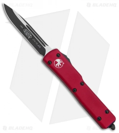 Microtech UTX-70 S/E OTF Automatic Knife Red (2.4" Two-Tone) 148-1RD 1 Microtech UTX-70 S/E OTF Automatic Knife Red (2.4" Two-Tone) 148-1RD