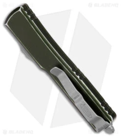 Microtech UTX-70 Spartan OTF Auto Knife Distressed OD Green (2.5" Apocalyptic) 6 Microtech UTX-70 Spartan OTF Auto Knife Distressed OD Green (2.5" Apocalyptic) -Microtech Microtech UTX 70 Spartan OTF AK Distressed OD Green 2in BHQ 179323 td side