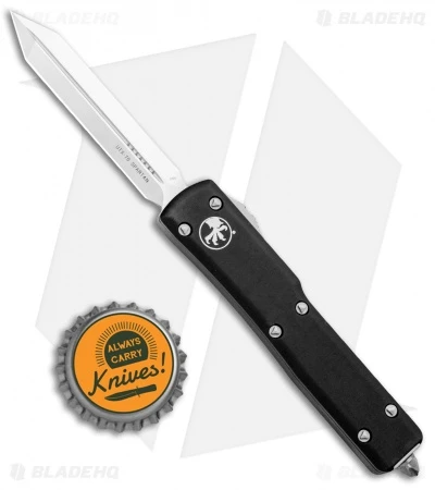 Microtech UTX-70 Spartan OTF Automatic Knife Black (2.4" Satin) 249-4 4 Microtech UTX-70 Spartan OTF Automatic Knife Black (2.4" Satin) 249-4 - Image 4