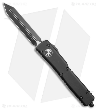 Microtech UTX-70 Spartan Tactical OTF Automatic Knife Black (2.4" Black) 1 Microtech UTX-70 Spartan Tactical OTF Automatic Knife Black (2.4" Black)