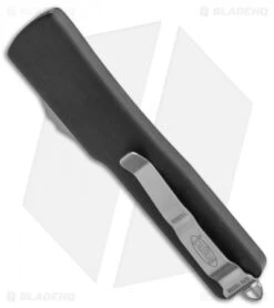 Microtech UTX-70 Tanto Automatic OTF Knife Black (2.4" Stonewash) 149-10 6 Microtech UTX-70 Tanto Automatic OTF Knife Black (2.4" Stonewash) 149-10 -Microtech Microtech UTX 70 Tanto Automatic OTF Knife 2.4 Stonewash 149 10 BHQ 6257 LS Side