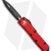 Microtech UTX-85 D/E OTF Auto Knife Red (3.125" Black) 232-1RD