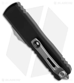 Microtech UTX-85 D/EGen IV OTF Automatic Knife Black (3.1" Stonewash) 5 Microtech UTX-85 D/EGen IV OTF Automatic Knife Black (3.1" Stonewash) -Microtech Microtech UTX 85 DE Gen IV OTF Automatic Knife Black 3in SW BHQ 218707 td side large