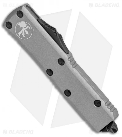 Microtech UTX-85 D/E OTF Automatic Knife Gray Titanium (3.1" DLC) 232-1 TG 2 Microtech UTX-85 D/E OTF Automatic Knife Gray Titanium (3.1" DLC) 232-1 TG - Image 2