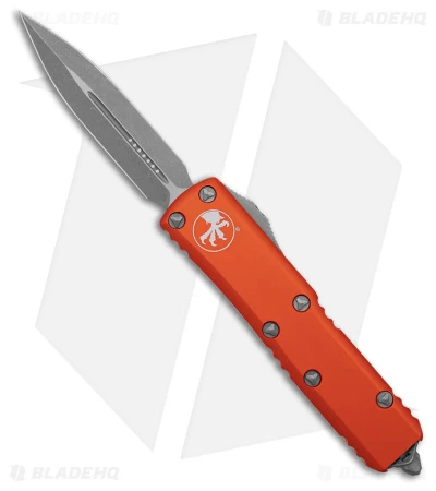 Microtech UTX-85 D/E OTF Automatic Knife Orange (3.13" Apocalyptic) 1 Microtech UTX-85 D/E OTF Automatic Knife Orange (3.13" Apocalyptic)