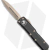 Microtech UTX-85 D/E OTF Automatic Knife Black (3.1" Bronzed)