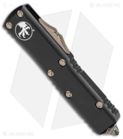 Microtech UTX-85 D/E OTF Automatic Knife Black (3.1" Bronzed) 5 Microtech UTX-85 D/E OTF Automatic Knife Black (3.1" Bronzed) -Microtech Microtech UTX 85 DE OTF Auto Black Bronzed BHQ 165588 jr spine
