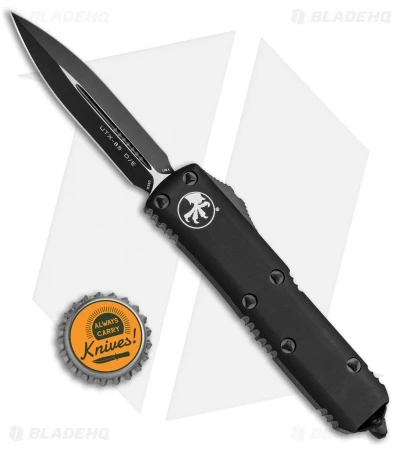 Microtech UTX-85 D/E OTF Automatic Knife Tactical (3.125" Black) 232-1T 4 Microtech UTX-85 D/E OTF Automatic Knife Tactical (3.125" Black) 232-1T - Image 4