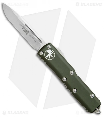 Microtech UTX-85 S/E OTF Automatic Knife OD Green (3.125" Stonewash) 231-10OD 1 Microtech UTX-85 S/E OTF Automatic Knife OD Green (3.125" Stonewash) 231-10OD