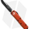 Microtech UTX-85 S/E OTF Automatic Knife Orange (3.125" Black) 231-1OR