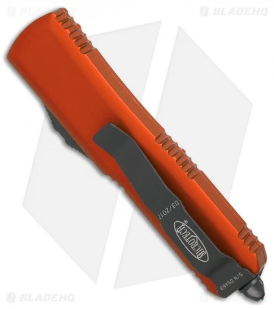 Microtech UTX-85 S/E OTF Automatic Knife Orange (3.125" Black) 231-1OR 3 Microtech UTX-85 S/E OTF Automatic Knife Orange (3.125" Black) 231-1OR - Image 3
