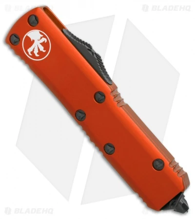Microtech UTX-85 S/E OTF Automatic Knife Orange (3.125" Black) 231-1OR 2 Microtech UTX-85 S/E OTF Automatic Knife Orange (3.125" Black) 231-1OR - Image 2
