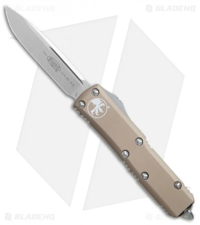 Microtech UTX-85 S/E OTF Automatic Knife Tan (3.125" Stonewash) 231-10TA 1 Microtech UTX-85 S/E OTF Automatic Knife Tan (3.125" Stonewash) 231-10TA