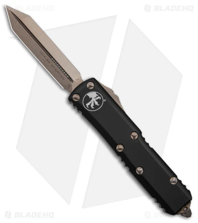 Microtech UTX-85 Spartan OTF Automatic Knife Black (3.1" Bronze) 1 Microtech UTX-85 Spartan OTF Automatic Knife Black (3.1" Bronze)