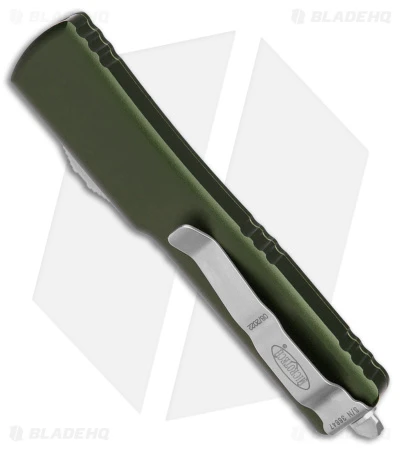 Microtech UTX-70 D/A Tanto OTF Automatic Knife OD Green (2.4" SW Full Serr) 3 Microtech UTX-70 D/A Tanto OTF Automatic Knife OD Green (2.4" SW Full Serr) - Image 3
