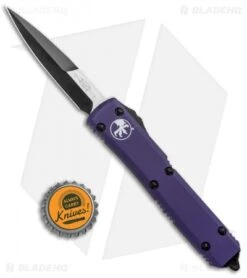 Microtech Ultratech Bayonet OTF Automatic Purple (3.4" Black) 7 Microtech Ultratech Bayonet OTF Automatic Purple (3.4" Black) -Microtech Microtech Ultratech Bayo OTF Auto Purple Black 120 1PU BHQ 13559 jr bottlecap