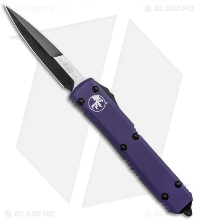 Microtech Ultratech Bayonet OTF Automatic Purple (3.4" Black) 1 Microtech Ultratech Bayonet OTF Automatic Purple (3.4" Black)