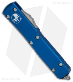 Microtech Ultratech Bayonet OTF Automatic Knife Blue CC (3.4" SW) 120-10BL 5 Microtech Ultratech Bayonet OTF Automatic Knife Blue CC (3.4" SW) 120-10BL -Microtech Microtech Ultratech Bayonet OTF Automatic Knife Blue 3in SW BHQ 25464 td spine