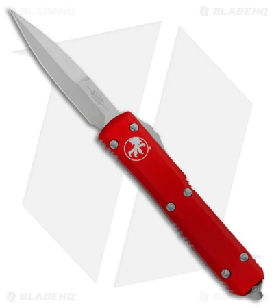 Microtech Ultratech Bayonet OTF Automatic Knife Red (3.4" Stonewash) 1 Microtech Ultratech Bayonet OTF Automatic Knife Red (3.4" Stonewash)