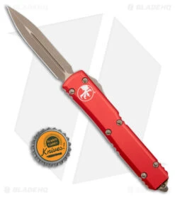 Microtech Ultratech D/E OTF Automatic Knife Red Alum (3.4" Bronze Apocalyptic) 7 Microtech Ultratech D/E OTF Automatic Knife Red Alum (3.4" Bronze Apocalyptic) -Microtech Microtech Ultratech DE OTF Auto Red Bronze Apocalyptic BHQ 180371 jr bottlecap