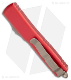 Microtech Ultratech D/E OTF Automatic Knife Red Alum (3.4" Bronze Apocalyptic) 6 Microtech Ultratech D/E OTF Automatic Knife Red Alum (3.4" Bronze Apocalyptic) -Microtech Microtech Ultratech DE OTF Auto Red Bronze Apocalyptic BHQ 180371 jr side