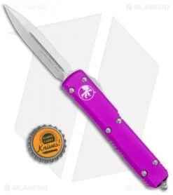 Microtech Ultratech Dagger OTF Automatic Knife Violet CC (3.4" Stonewash) 7 Microtech Ultratech Dagger OTF Automatic Knife Violet CC (3.4" Stonewash) -Microtech Microtech Ultratech Dagger OTF Auto Violet CC SW 122 10VI BHQ 97773 jr bottlecap