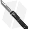 Microtech Ultratech Hellhound Tanto OTF Automatic Knife CC (3.4" Stonewash)
