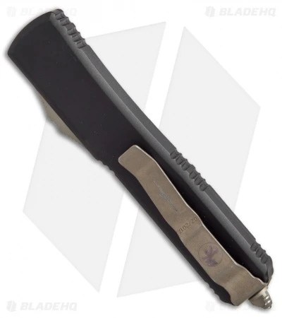 Microtech Ultratech Hellhound Tanto OTF Automatic Knife CC (3.4" Bronze SW) 2 Microtech Ultratech Hellhound Tanto OTF Automatic Knife CC (3.4" Bronze SW) - Image 2