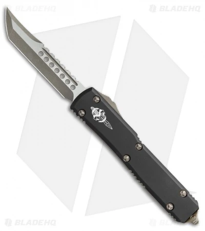 Microtech Ultratech Hellhound Tanto OTF Automatic Knife CC (3.4" Bronze SW) 1 Microtech Ultratech Hellhound Tanto OTF Automatic Knife CC (3.4" Bronze SW)