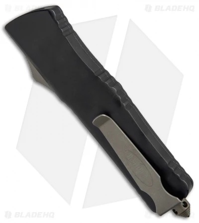 Microtech Combat Troodon Bowie OTF Automatic Knife (3.8" Bronze Serr) 146-14 3 Microtech Combat Troodon Bowie OTF Automatic Knife (3.8" Bronze Serr) 146-14 - Image 3