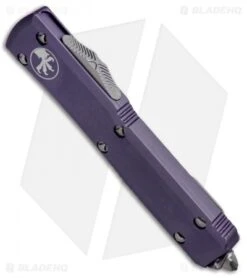 Microtech Ultratech Spartan OTF Automatic Knife CC Purple (3.4" Stonewash) 5 Microtech Ultratech Spartan OTF Automatic Knife CC Purple (3.4" Stonewash) -Microtech Microtech Ultratech OTF Spartan SW Purple 223 10PU BHQ 52043 jr sheath