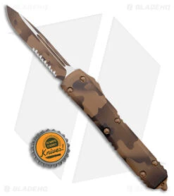 Microtech Ultratech S/E OTF Automatic Knife Camo (3.4" Coyote Camo Serr) 7 Microtech Ultratech S/E OTF Automatic Knife Camo (3.4" Coyote Camo Serr) -Microtech Microtech Ultratech SE OTF Auto Coyote Camo Camo Partially Serr BHQ 177634 jr bottlecap