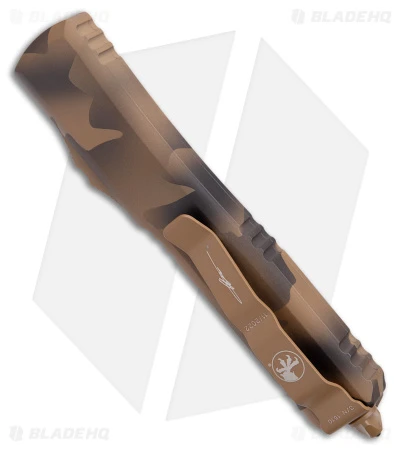 Microtech Ultratech S/E OTF Automatic Knife Camo (3.4" Coyote Camo Serr) 3 Microtech Ultratech S/E OTF Automatic Knife Camo (3.4" Coyote Camo Serr) - Image 3