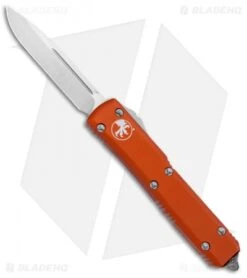 Microtech Ultratech S/E OTF Automatic Knife Orange (3.4" Satin) 121-4OR