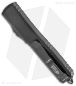 Microtech Ultratech T/E OTF Automatic Knife Tactical CC (3.4" Black Full Serr) 6 Microtech Ultratech T/E OTF Automatic Knife Tactical CC (3.4" Black Full Serr) -Microtech Microtech Ultratech TE OTF Auto Tactical CC Black Full Serr BHQ 67337 jr side